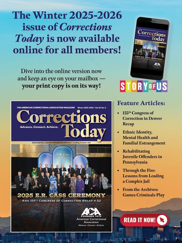 Corrections Today Winter 2025-2026